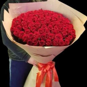 İstanbul Florist big red rose bouquet
