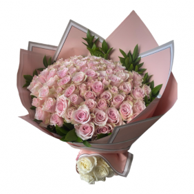  İstanbul Blumen rosa Rosenstrauß